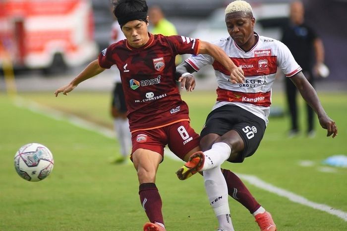 Borneo FC vs Madura United. [Istimewa]