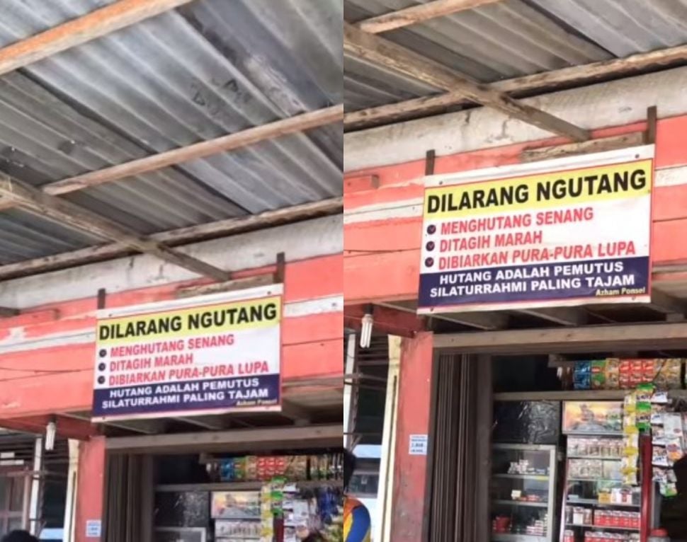 Warung anti utang (instagram.com/underc0ver.id)