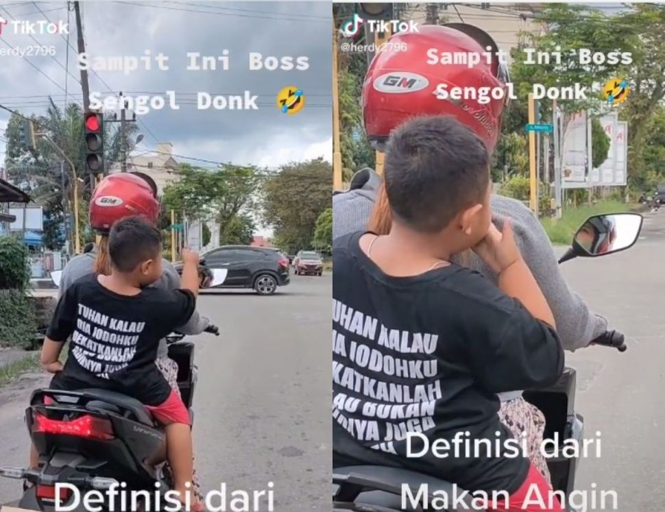 Bocil makan angin (tiktok.com/@herdy2796)