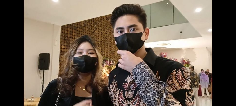 Athalla Naufal dan Shannon Wong mengaku sudah resmi berpacaran. [Rena Pangesti/Suara.com]