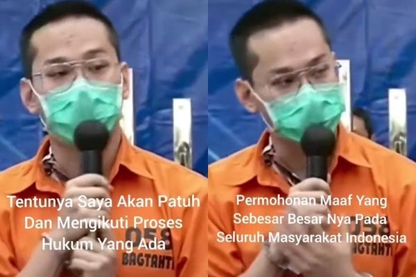 Viral Video Indra Kenz Minta Maaf, Skill Public Speaking Dipuji Warganet (TikTok)