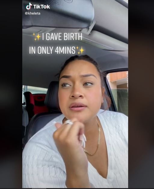 Cerita Wanita Cuma Butuh 4 Menit untuk Melahirkan (tiktok.com/kims_worldxo)