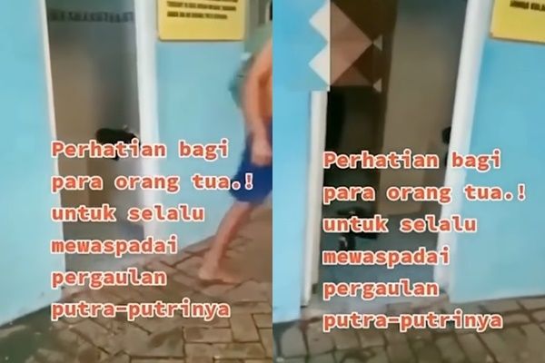 Miris! Sepasang Muda-mudi Tepergok Petugas Diduga Berbuat Mesum di Kamar Mandi Kolam Renang (instagram/@fakta.beriita)