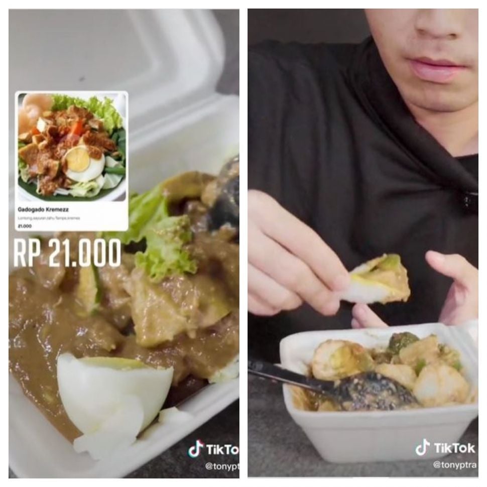 Gado-gado rating terburuk (TikTok @tonyptra)