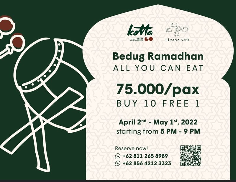 Nikmati Momen Ramadhan bersama Kotta GO Hotel Yogyakarta. (istimewa)