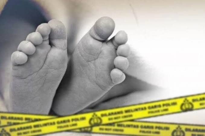 Ilustrasi mayat anak. [Antara]