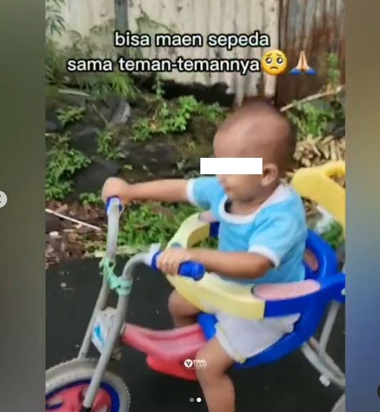 Beli Sepeda Bekas Rp 250 Ribu untuk Anak, Wujudnya Bikin Warganet Ngelus Dada. (Instagram/viralges)