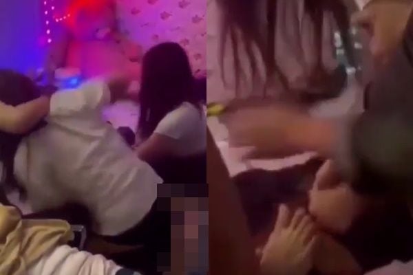 Sesama Wanita Keroyok Wanita Lain di Indekos, Korban Jatuh Pasrah (instagram/@onlinenews_idn)