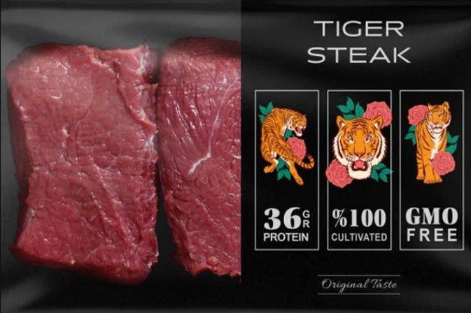 Daging harimau yang dibudidayakan (Primveal Foods)