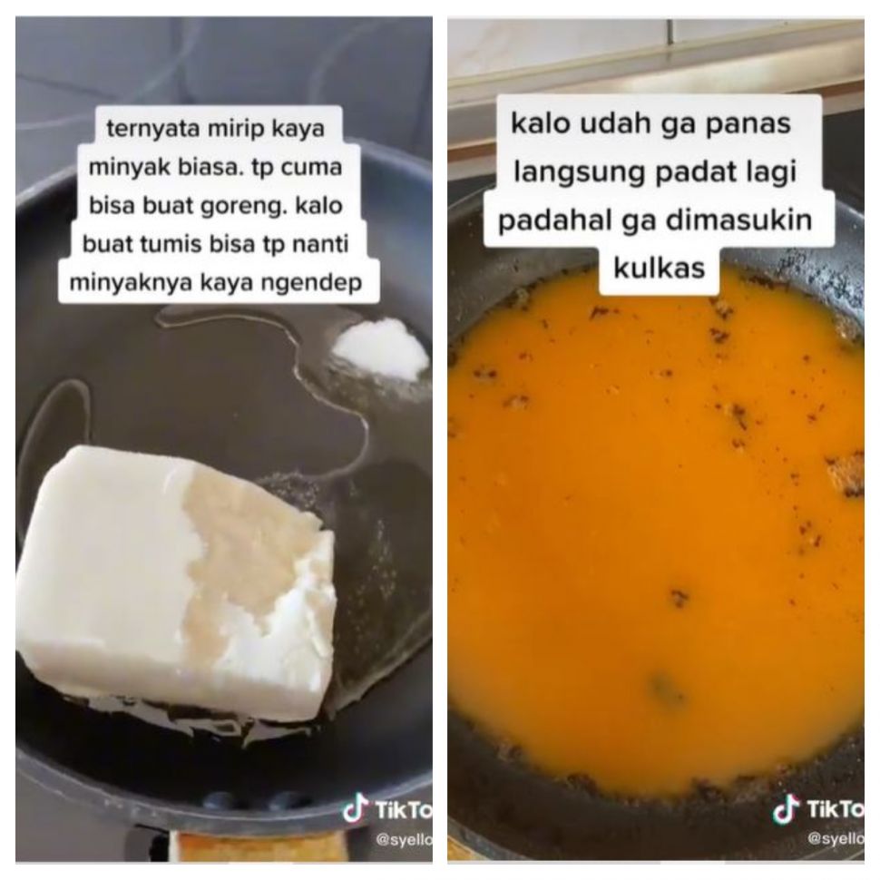 Minyak goreng batangan di Jerman (TikTok @syellolol)