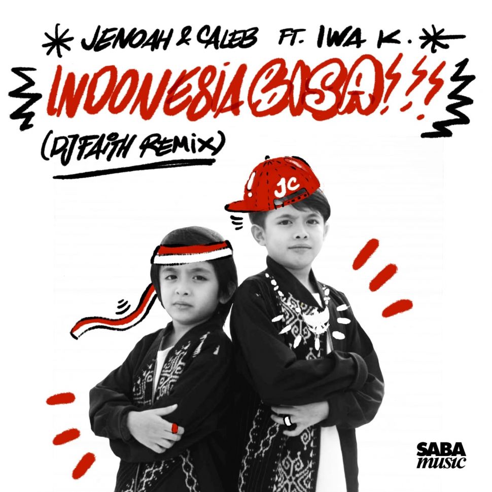 Dua putra Verlita Evelyn dan Ivan Saba, Jenoah dan Caleb Saba merilis lagu berjudul "Indonesia Bisa". [Instagram]
