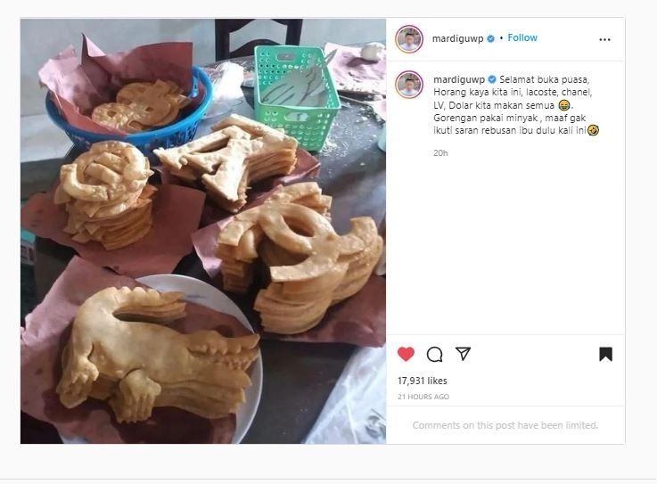 Pangsit merek mewah (TikTok @mardiguwp)