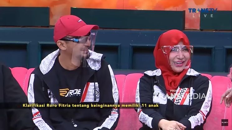 Roro Fitria umumkan kehamilan. (YouTube/TRANS TV Official)