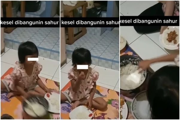 Bocah Kesal Diduga karena Dibangunkan Sahur Jam 1 Malam (instagram/@underc0ver.id)