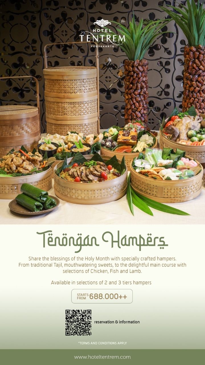 Tenongan Hampers di Hotel Tentrem Yogyakarta. 