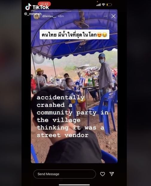 Viral Turis Malah Hadir di Acara Pernikahan, Dikira Restoran (tiktok.com/_mmeah)