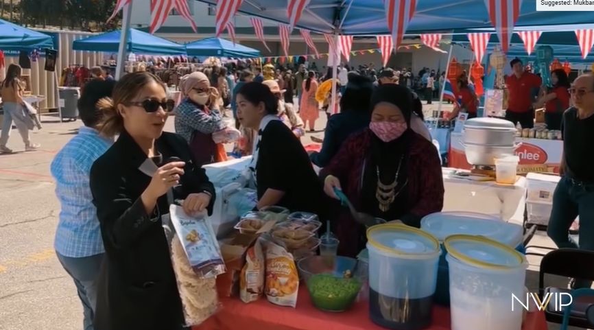 Jajan Es Cendol di Amerika Bareng Suami, Nikita Willy Syok Pas Tahu Harganya. (YouTube/Nikita Willy Official)