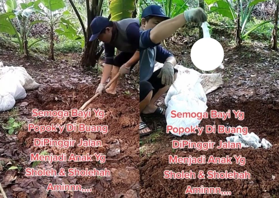 Bapak-bapak Kumpulkan Sampah Popok Bayi dari Pinggir Jalan, Lalu Lakukan Hal ini, Aksinya Tuai Perdebatan. (Instagram/dunia_kaumhawa)