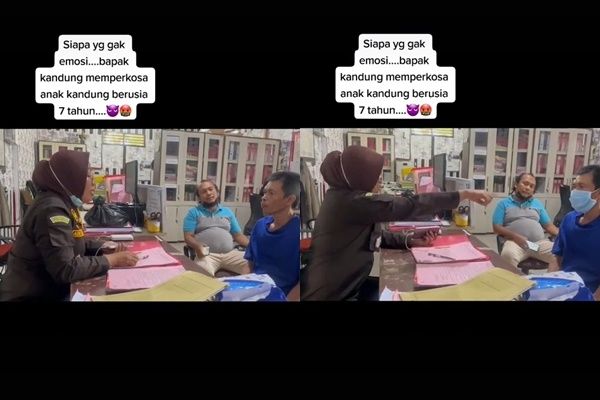 Miris! Seorang Ayah Tega Perkosa Anak Kandung Umur 7 Tahun dan Ngaku Khilaf (TikTok)