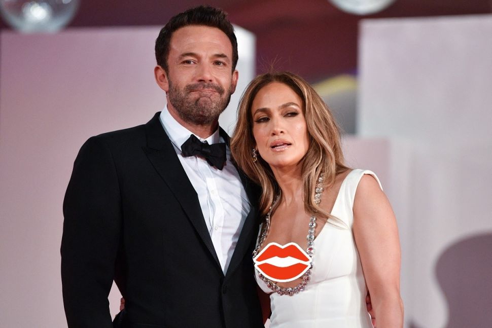 Jennifer Lopez dan Ben Affleck [Filippo Monteforte/AFP]