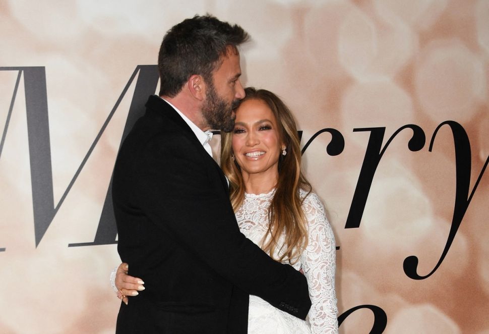 Jennifer Lopez dan Ben Affleck [Valerie Macon / AFP]