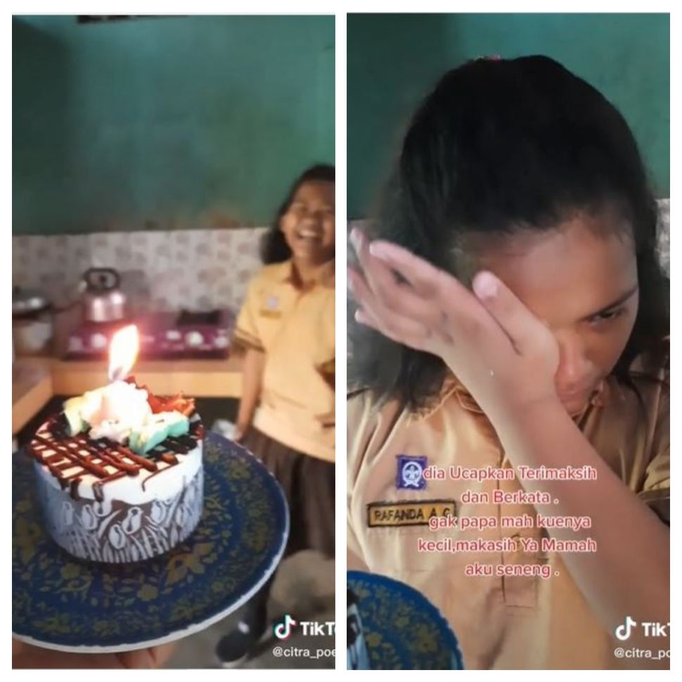 Kejutan ulang tahun (TikTok @citra_poenya)