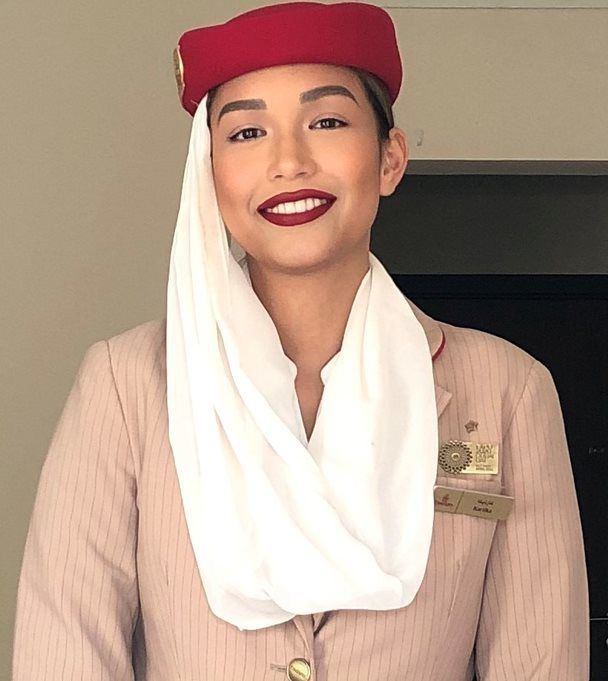 Kartika, Awak Kabin Maskapai Emirates (Dok. Emirates)