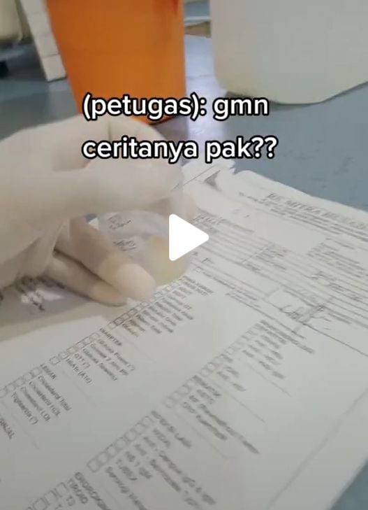 Kisah pasien saat berobat ke dokter yang terekam dalam video ini, membuat publik tak bisa menahan tawa. Video itu berjudul Kecelakaan saat Masturbasi. [Instagram]