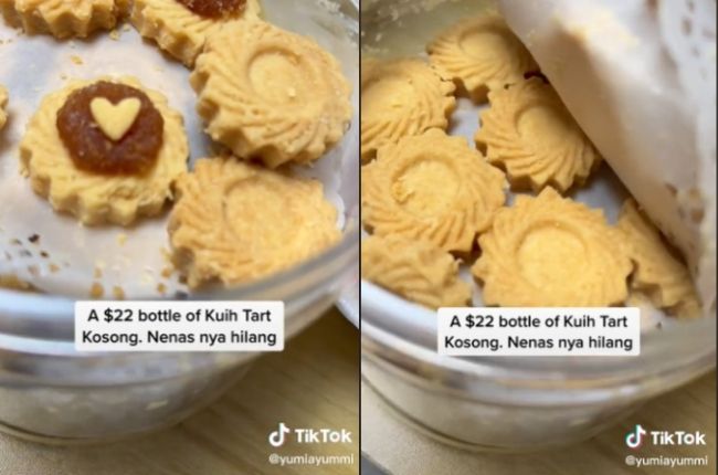 Apes! Beli Kue Nanas Harga Rp 200 ribuan, Warganet Ini Menangis Pas Lihat Isinya. (Tiktok/yumiayummi)