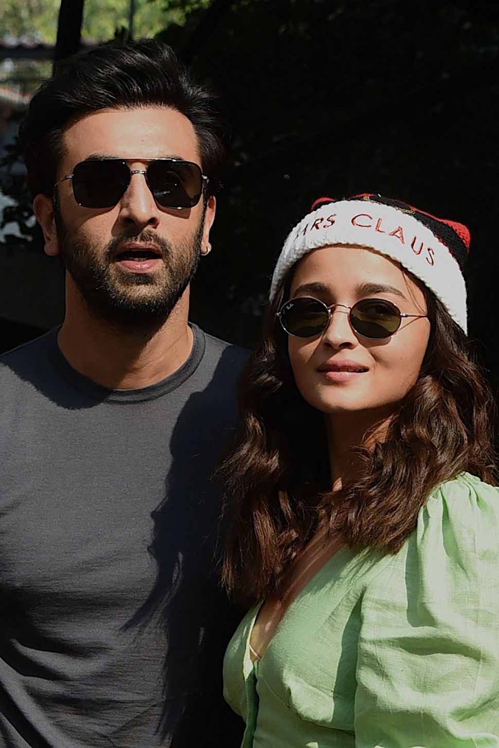 Alia Bhatt dan Ranbir Kapoor [Sujit Jaiswal / AFP]