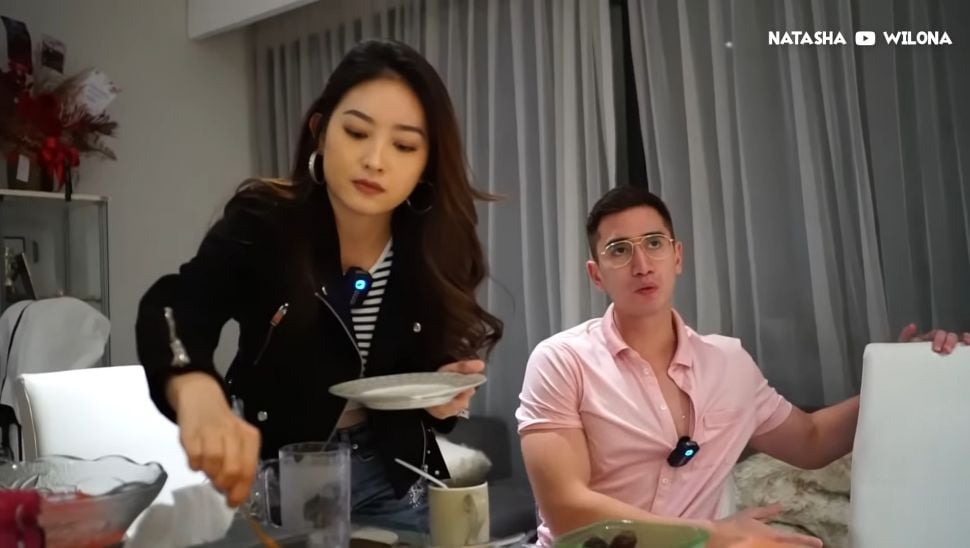 Momen Natasha Wilona Temani Verrell Bramasta Buka Puasa (YouTube Natasha Wilona)