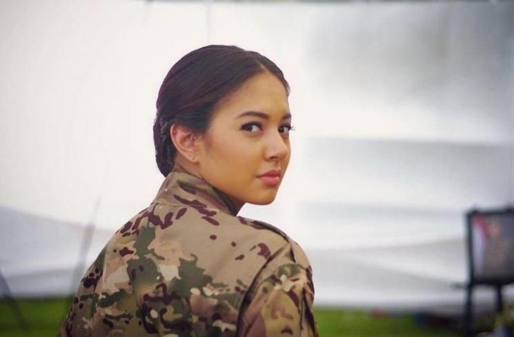 Gaya Artis Indonesia Pakai Seragam Tentara(Instagram)