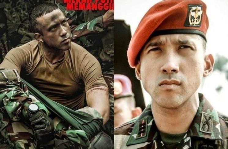 Gaya Artis Indonesia Pakai Seragam Tentara(Instagram)