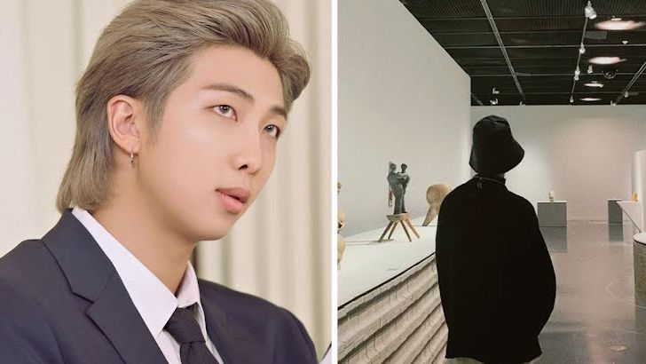 Potret Kolase Saat RM BTS Berkunjung ke Museum (Koreaboo)