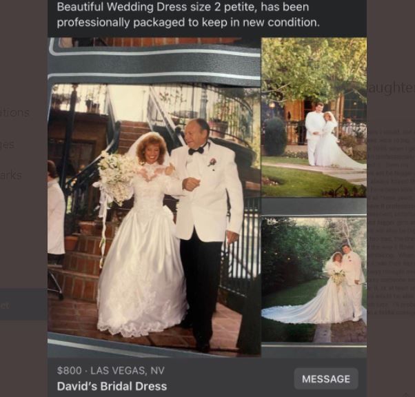 Nenek Jual Gaun Pengantin Lawas, Malah Dikritik Warganet (twitter.com/emily_murnane)