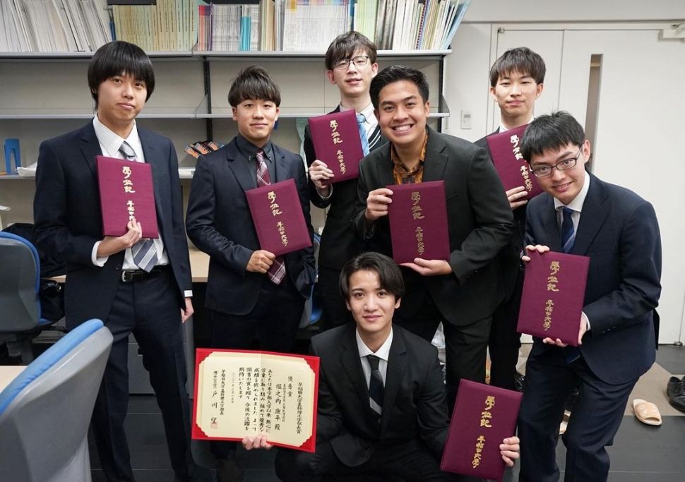 Potret Jerome Polin Wisuda di Jepang (Instagram/@jeromepolin)