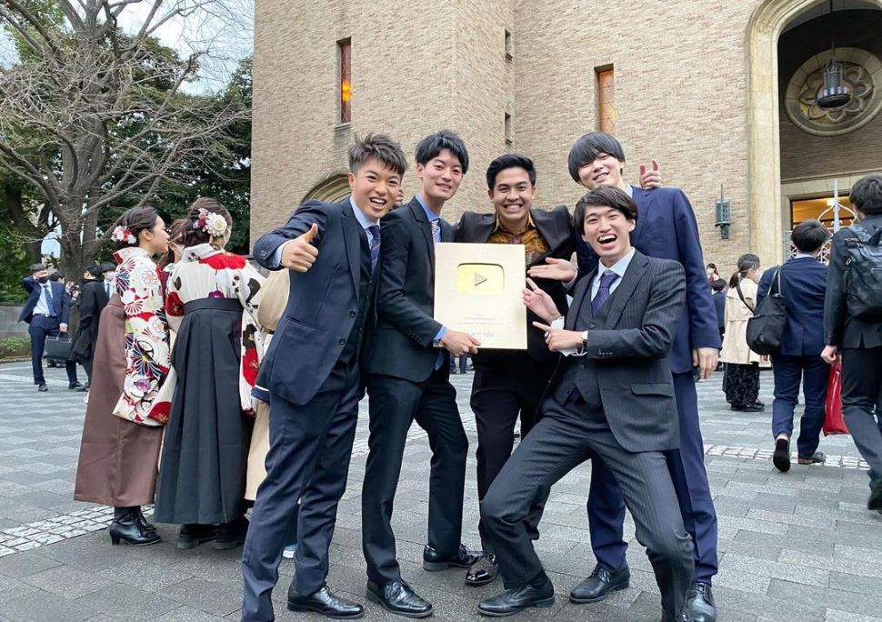 Potret Jerome Polin Wisuda di Jepang (Instagram/@jeromepolin)