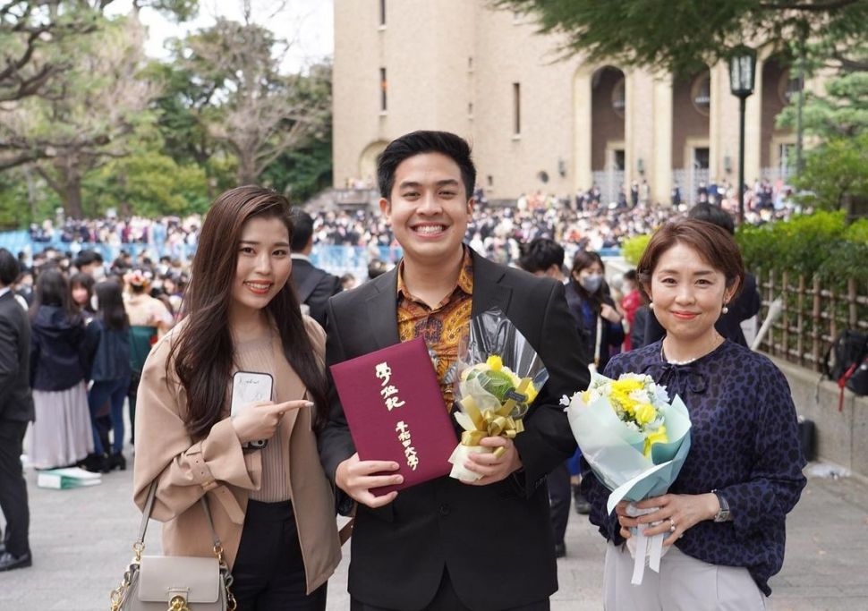 Potret Jerome Polin Wisuda di Jepang (Instagram/@jeromepolin)