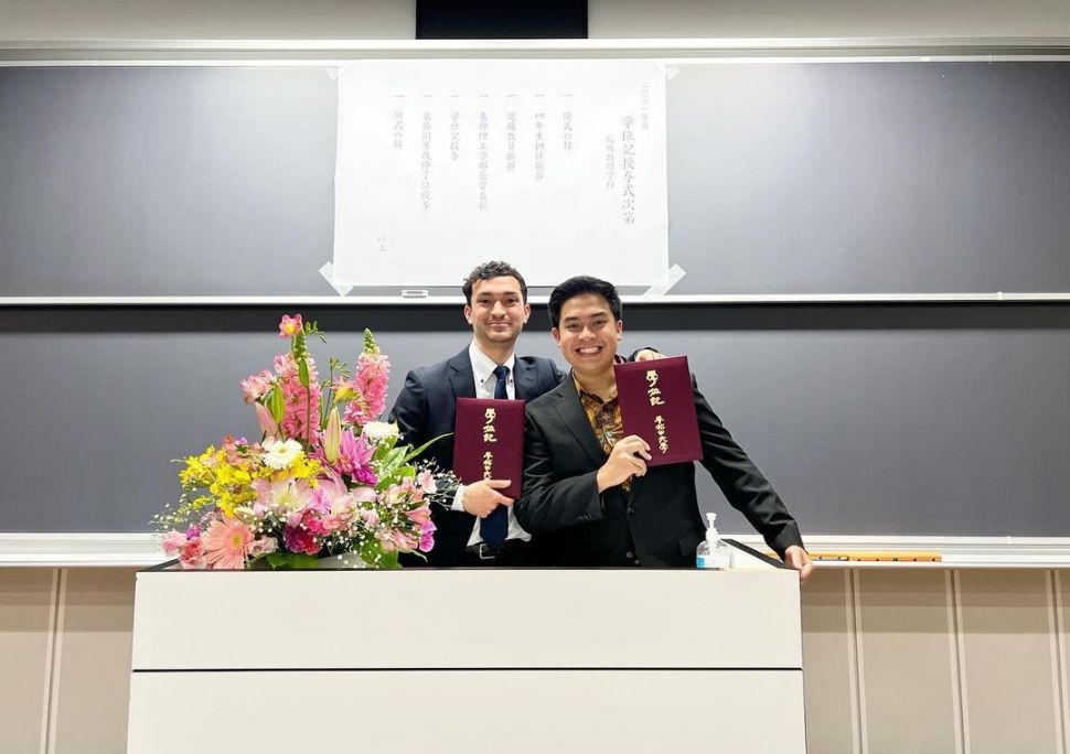 Potret Jerome Polin Wisuda di Jepang (Instagram/@jeromepolin)