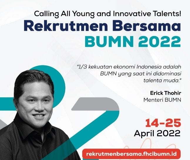 Rekrutmen Bersama BUMN 2022. (Dok: Telkom)