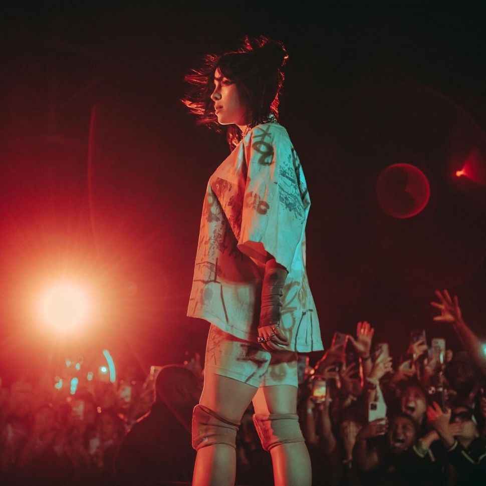 Penampilan Billie Eilish di Festival Musik Coachella. [Instagram]