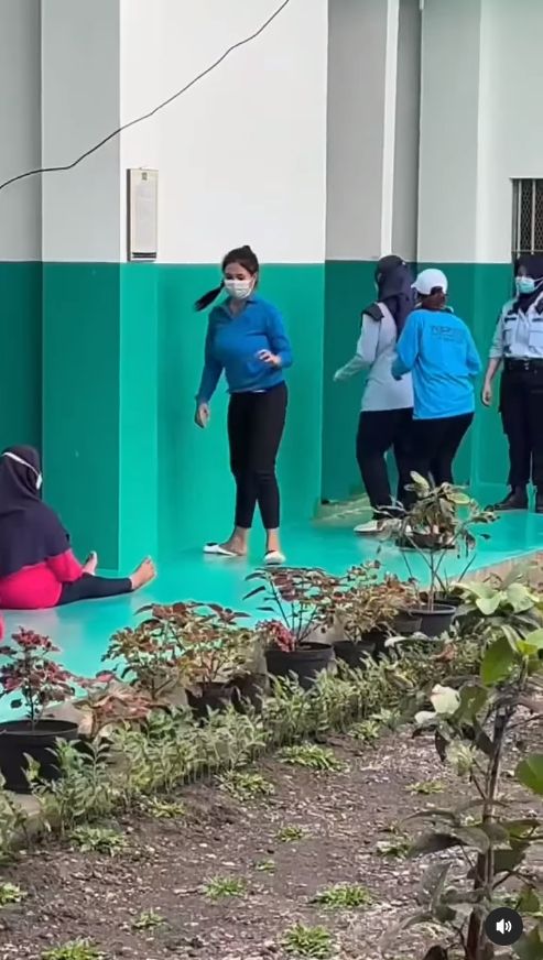 Video kehidupan sehari-hari Siskaeee alias Siska E nya Tiga di dalam lapas. [Instagram]