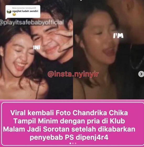 Viral Video Chandrika Chika. [Foto : Instagram @rumpi_gosip] 