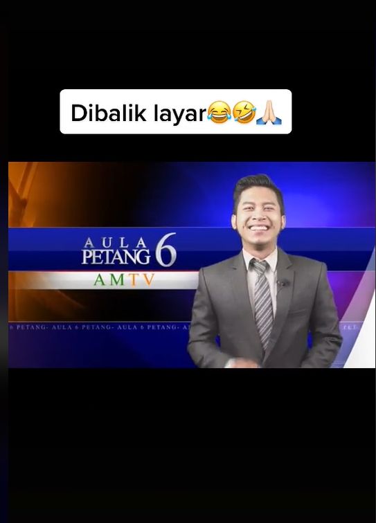 Presenter stasiun televisi AMTV di Jawa Timur, viral di media-media sosial, Jumat (22/4/2022). Pembawa acara yang viral itu bernama Kholilsyah. [Instagram]