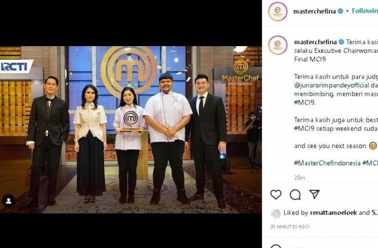 Juara Master Chef Indonesia (instagram/@masterchefina)