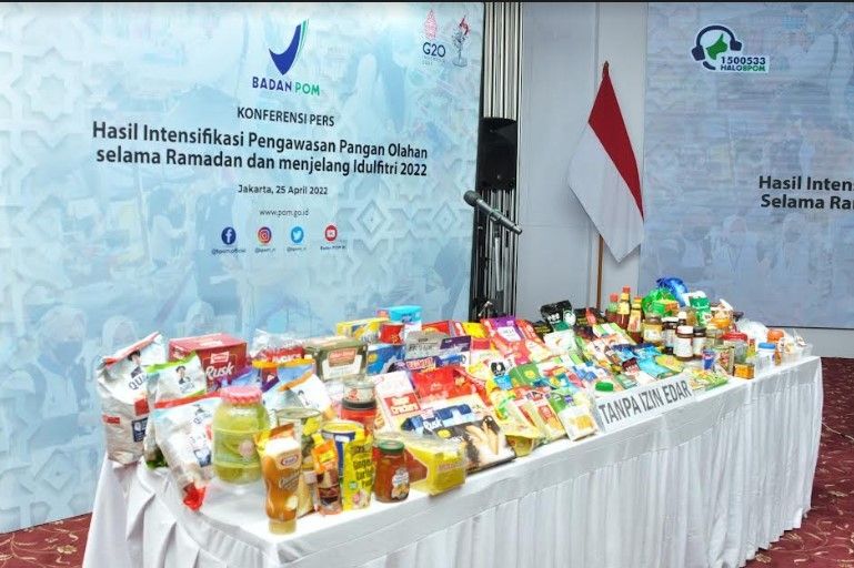 BPOM Temukan Puluhan Ribu Makanan dan Minuman Kadaluwarsa. (Suara.com/Dini Afrianti)