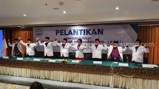 PDSI resmi mendeklarasikan diri sebagai salah satu organisasi profesi kedokteran yang diakui Kemenkumham. (Suara.com/Stefanus Aranditio)