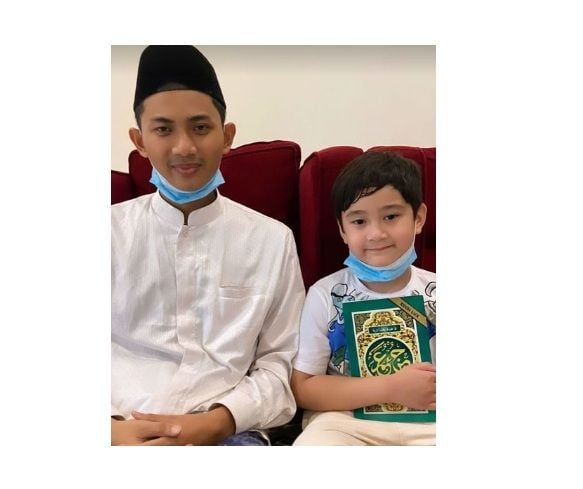 Rafathar Malik Ahmad di pesantren [Instagram/@raffinagita1717]