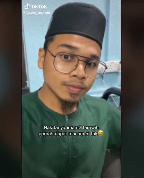 Viral Imam Salat Tarawih Dapat Surat Cinta Diajak Menikah (tiktok.com/hakim_arrazali)