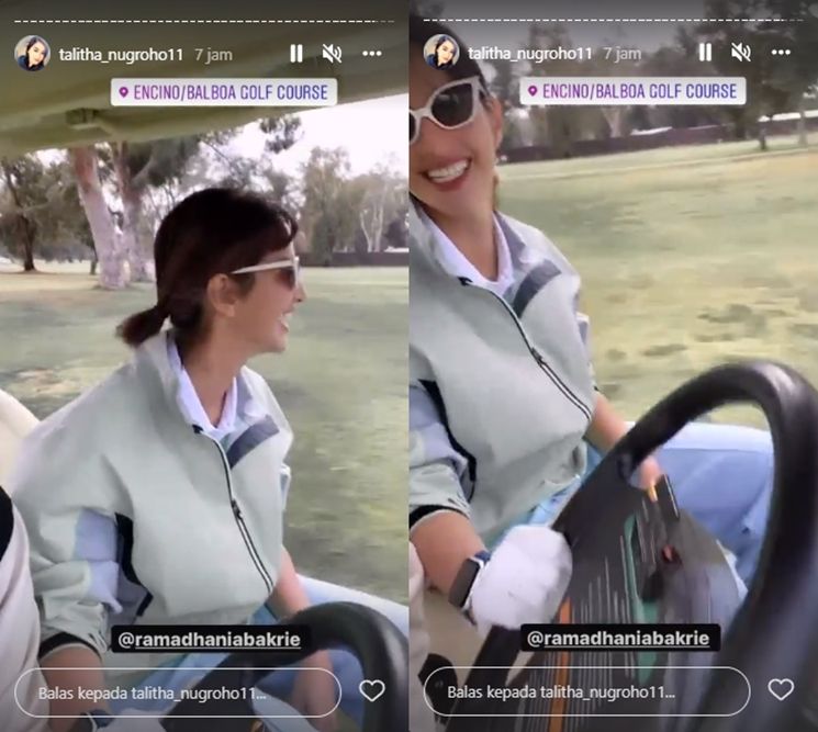 Potret Liburan Nia Ramadhani (instagram/@ramadhaniabakrie)
